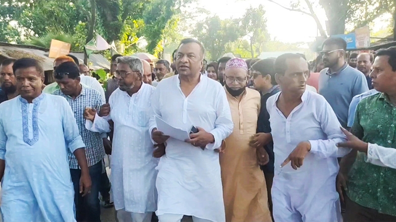 ৩১ দফা বাস্তবায়নের লক্ষ্যে বিএনপি নেতার গণসংযোগ