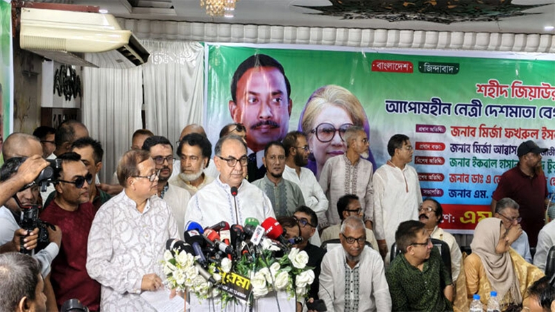 শেখ হাসিনা চলে গেছে কিন্তু দোসররা রয়ে গেছে : মির্জা আব্বাস