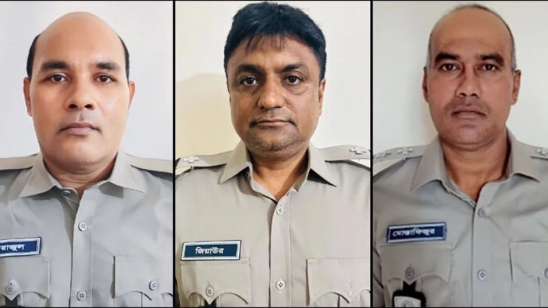 ডিবি হারুনের ভাইসহ তিন কর্মকর্তা বরখাস্ত