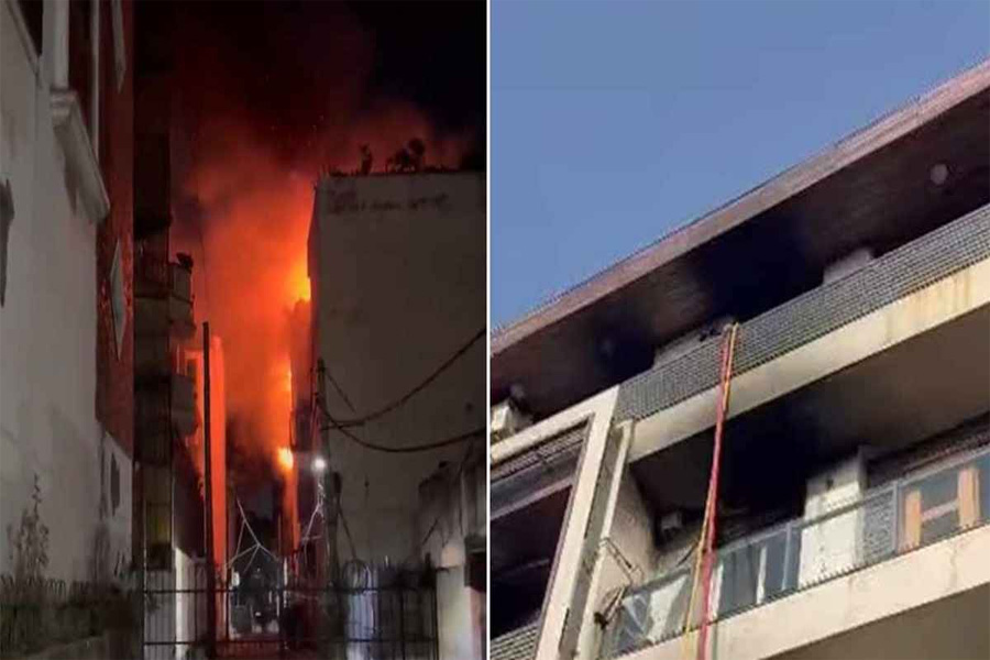ভোররাতে দিল্লিতে ভবনে আগুন, ‘এসি বিস্ফোরণ’ নিহত ৪