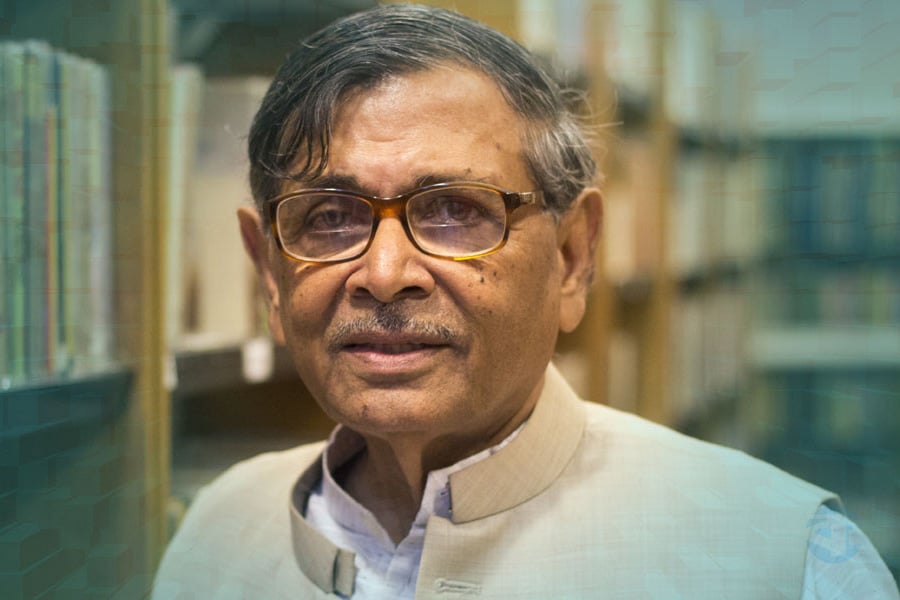 শিক্ষাবিদ, সাহিত্যিক ও বিশ্বসাহিত্য কেন্দ্রের প্রতিষ্ঠাতা অধ্যাপক আবদুল্লাহ আবু সায়ীদ। ছবি: সংগৃহীত