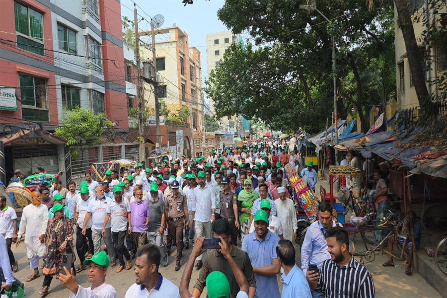 দখলমুক্ত খালের দুই পাশে হবে ওয়াকওয়ে : আমিনুল হক