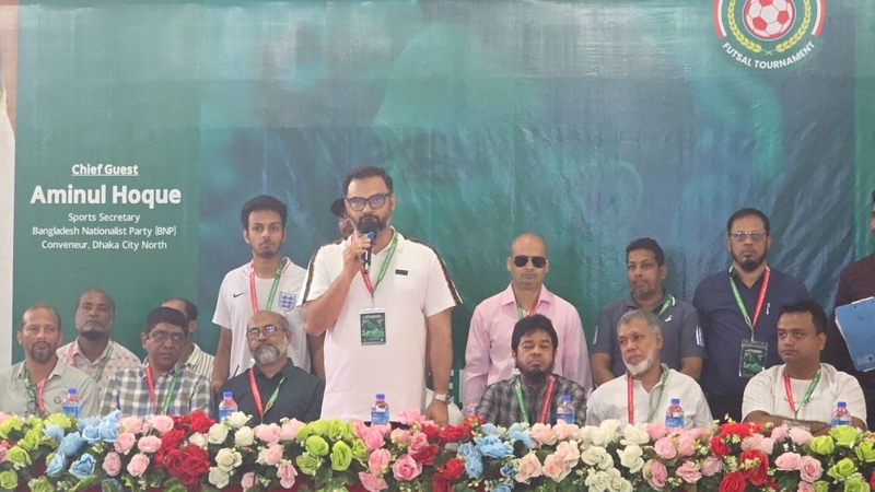 তৃণমূল পর্যায়ে খেলাধুলা ছড়িয়ে দিতে চায় বিএনপি- আমিনুল হক