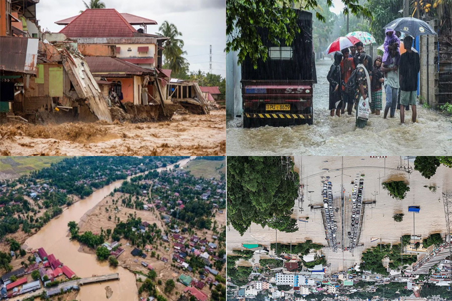 ভয়াবহ ঝড়ে এশিয়ার ৪ দেশে নিহত ৯ শতাধিক, নিখোঁজ বহু