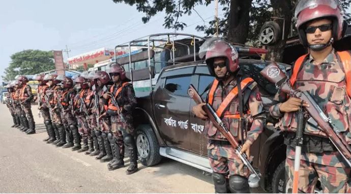 ঢাকাসহ ৪ জেলায় বিজিবি মোতায়েন