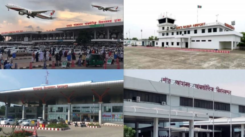 দেশের সব বিমানবন্দরে বিশেষ সতর্কতা