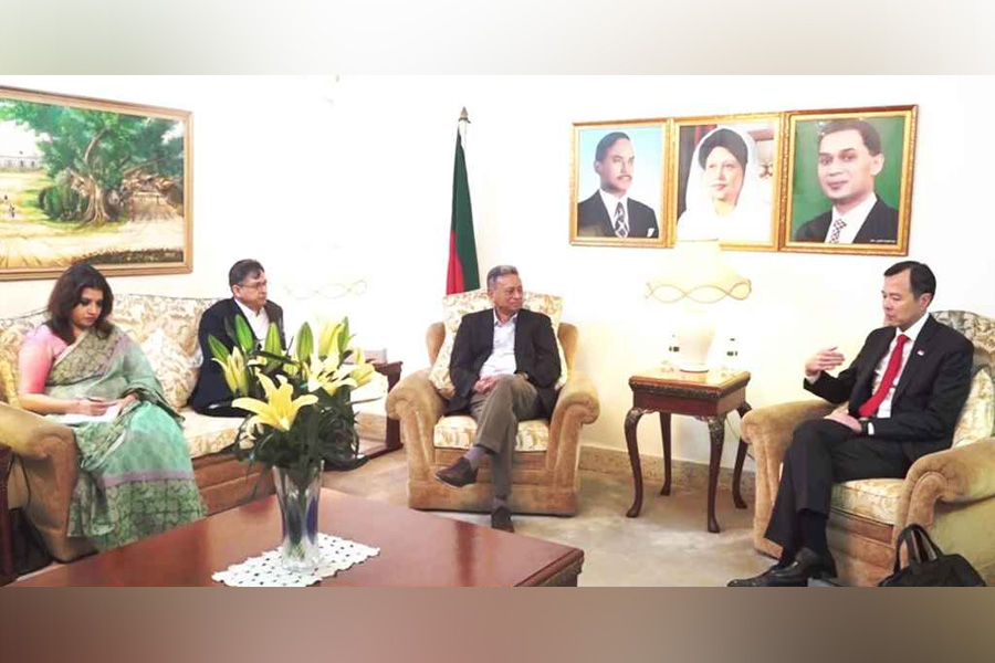 বিএনপির সঙ্গে সিঙ্গাপুর হাইকমিশনারের বৈঠক