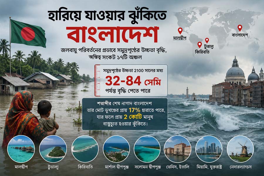 হারিয়ে যাওয়ার ঝুঁকিতে বাংলাদেশ