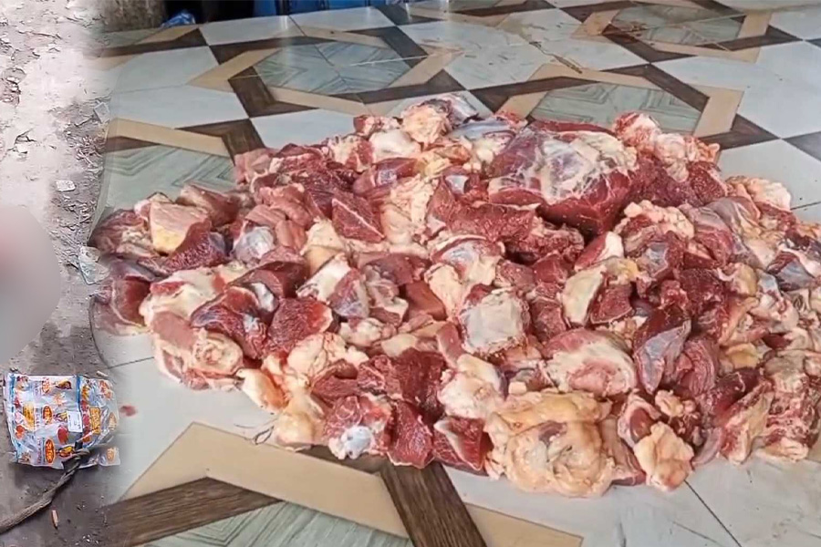 যশোরে গর্ভবতী গরুর মাংস বিক্রির অভিযোগে জরিমানা