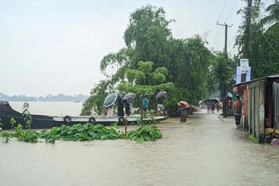 উত্তর-পূর্বাঞ্চলে উজানের ঢল, বৃষ্টি-বন্যায় পরিস্থিতি অবনতির শঙ্কা