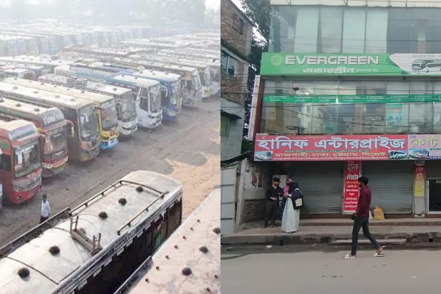 উত্তরের ৩ জেলায় দূরপাল্লার বাস চলাচল বন্ধ