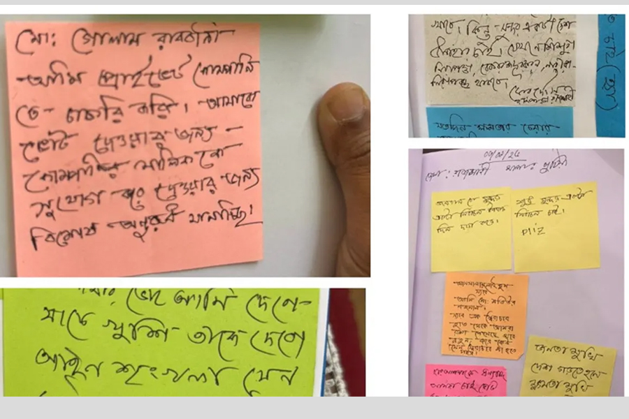 প্রধান উপদেষ্টার দপ্তরে ৪০ হাজার চিরকুট