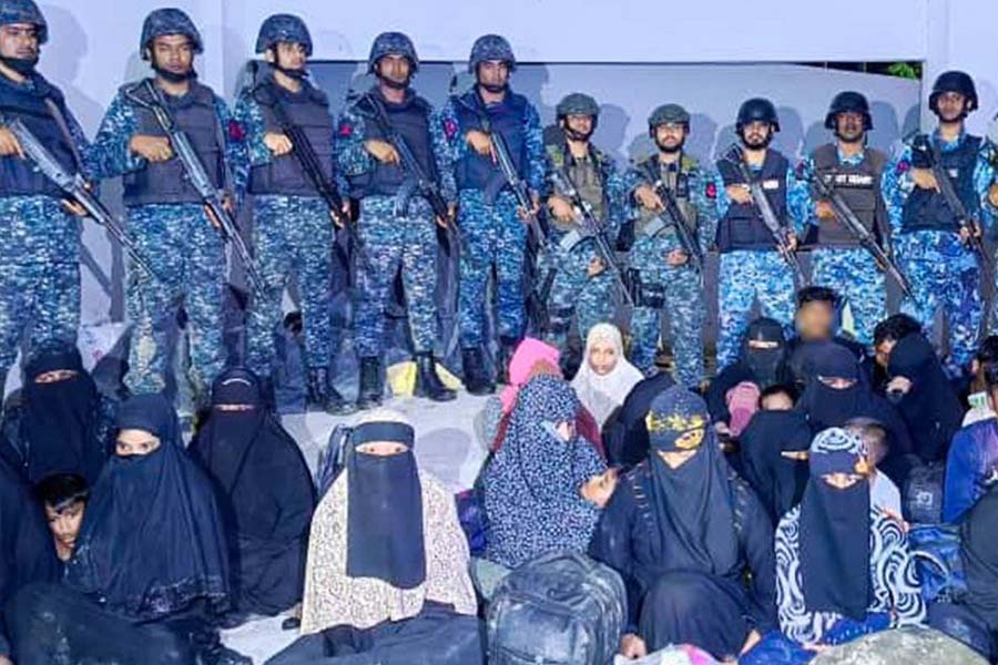 টেকনাফে ৩৮ নারী-শিশু উদ্ধার, আটক ২