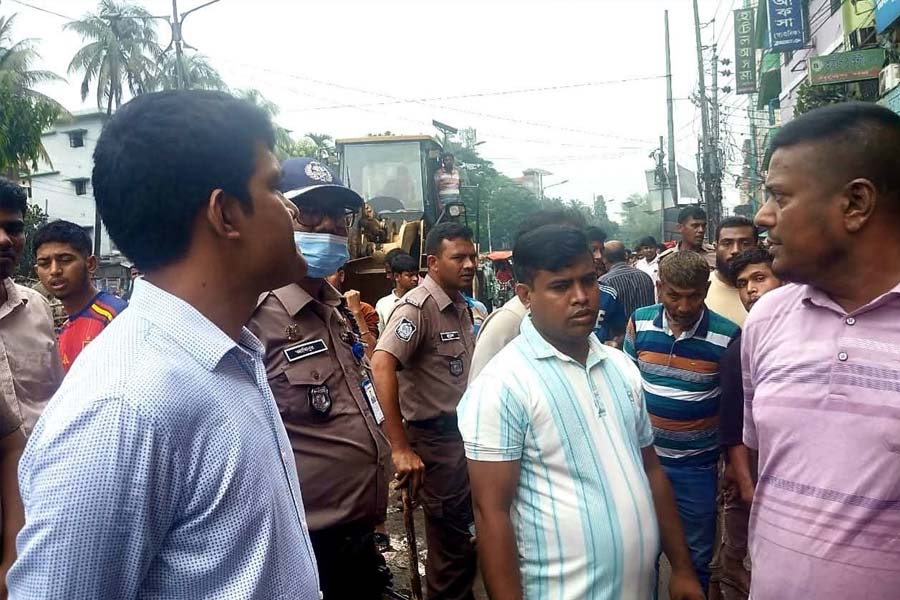 কাকরাইল থেকে আরামবাগ পর্যন্ত ফুটপাত দখলমুক্ত করল ডিএসসিসি