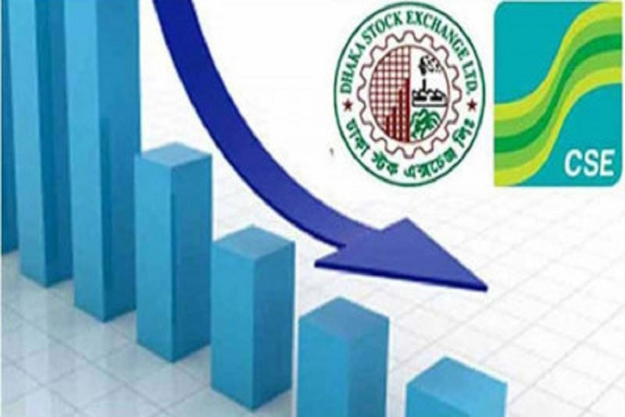 পুঁজিবাজারে বড় দরপতন, লেনদেনেও ক্ষতিগ্রস্ত