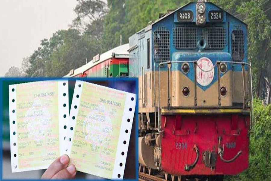 ঈদে ট্রেনের তৃতীয় দিনের অগ্রিম টিকিট বিক্রি শুরু