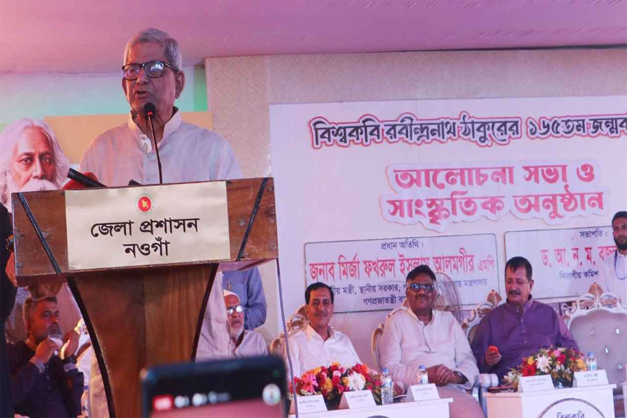 হতাশাগ্রস্ত গোষ্ঠী সমাজকে অস্থির করতে চায়: মির্জা ফখরুল