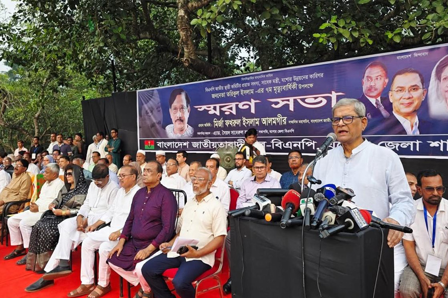 টালবাহানা না করে দ্রুত নির্বাচনী তফসিল ঘোষণা করুন-মির্জা ফখরুল