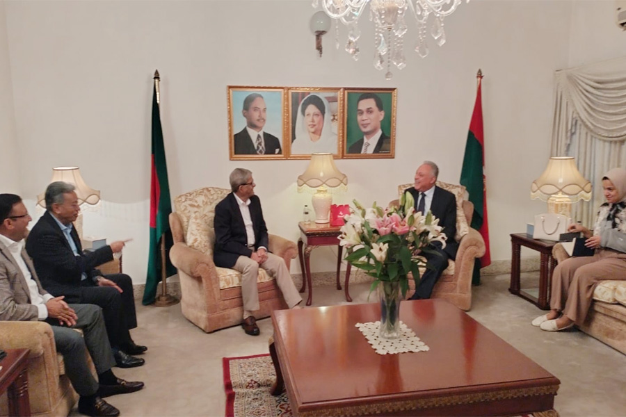 মির্জা ফখরুলের সঙ্গে ঢাকায় মিশরের রাষ্ট্রদূতের সৌজন্য সাক্ষাৎ