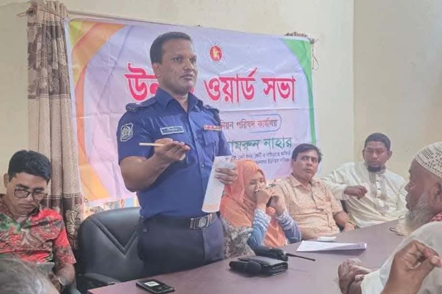 ফরহাদনগরে আইন-শৃঙ্খলা বিষয়ক উন্মুক্ত সভা অনুষ্ঠিত