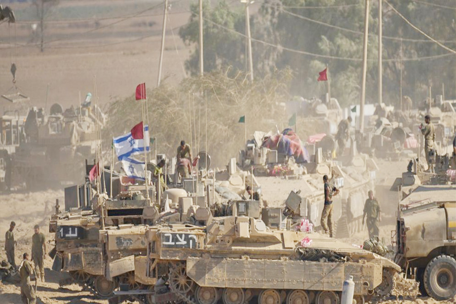 গাজায় সামরিক অভিযান হ্রাস করেছে ইসরায়েল