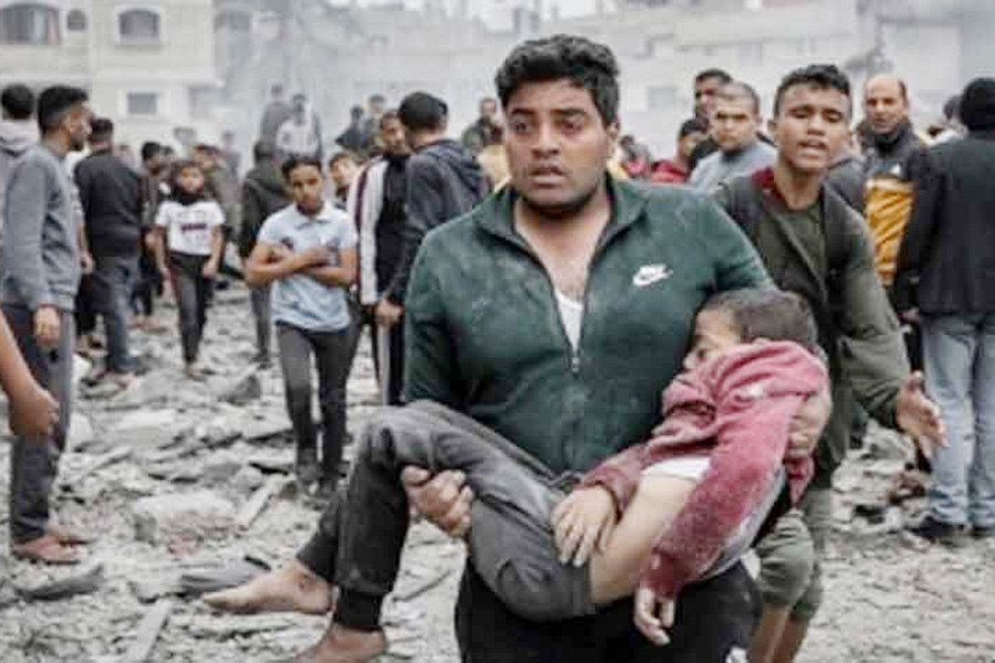 গাজায় ইসরায়েলি বর্বরতায় ২৪ ঘণ্টায় নিহত ২১ ফিলিস্তিনি