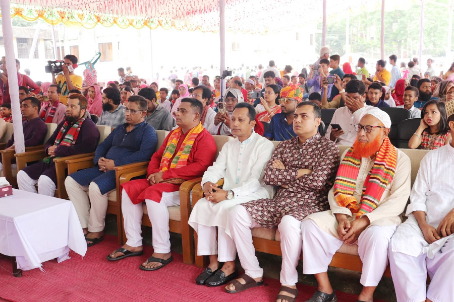 গইবান্ধায় বর্ণাঢ্য আয়োজনে পহেলা বৈশাখ ও নববর্ষ উদযাপন