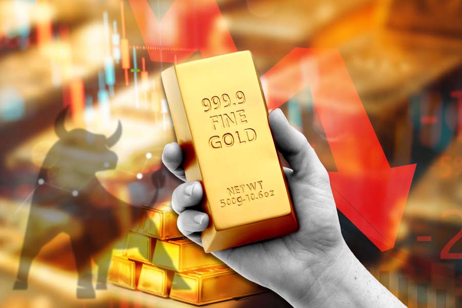 মধ্যপ্রাচ্য সংঘাতে স্বর্ণের দামে বড় পতন