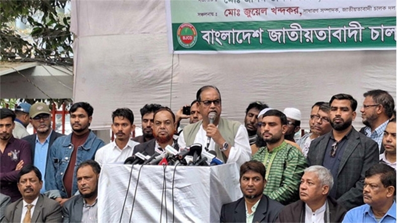 বাংলাদেশ ষড়যন্ত্রের জালে আটকে গেছে- শামসুজ্জামান