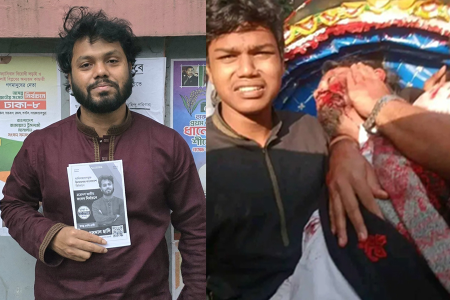 নির্বাচনী এলাকায় গুলিবিদ্ধ ওসমান হাদী, ঢামেকে ভর্তি