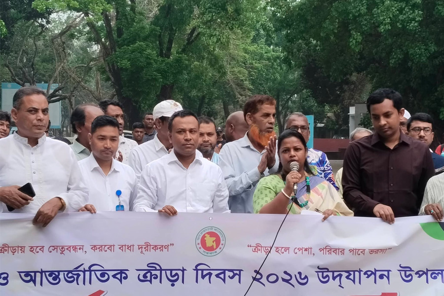 কুড়িগ্রামে চলতি বছরের জাতীয় ও আন্তর্জাতিক ক্রীড়া দিবস উদযাপন