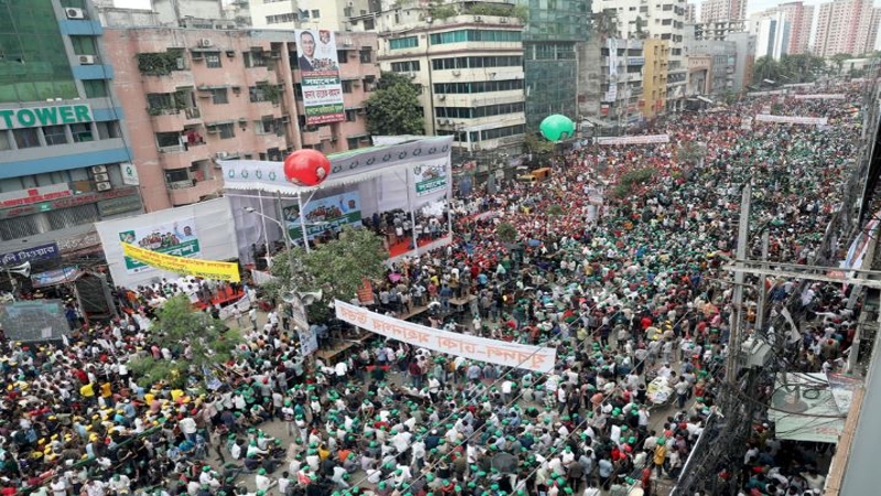 নয়াপল্টনে বিএনপির তারুণ্যের সমাবেশ শুরু