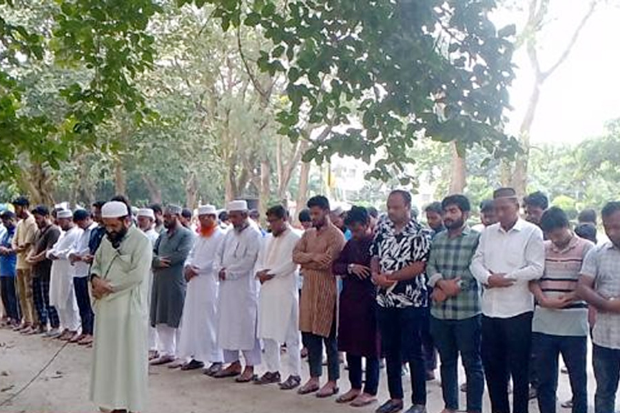 জাবি শিক্ষিকা জান্নাতুল ফেরদৌসের জানাজা অনুষ্ঠিত