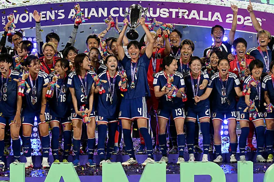 অস্ট্রেলিয়ার অপেক্ষা দীর্ঘ করে জাপানের তৃতীয় শিরোপা জয়