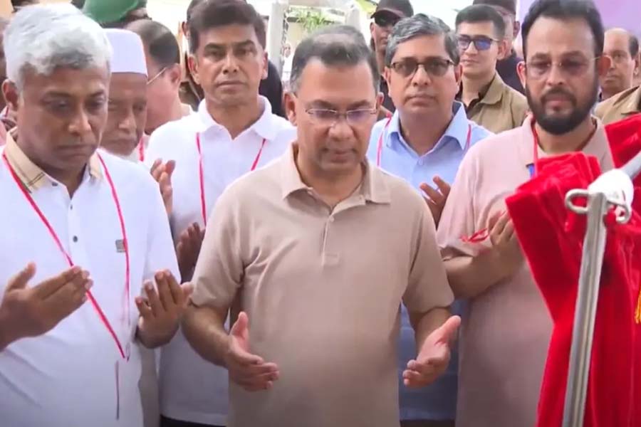 উলশী খাল পুনঃখনন উদ্বোধন করলেন তারেক রহমান