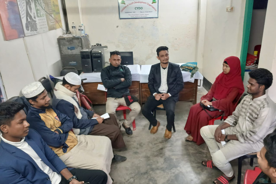 রাজাপুরে স্বেচ্ছাসেবী সংগঠনগুলোর ঐক্যবদ্ধ কর্মপরিকল্পনা