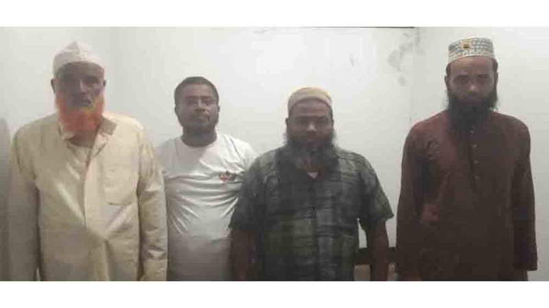 চাঁদাবাজি-দখলের অভিযোগে জামায়াত নেতাসহ গ্রেপ্তার ৪