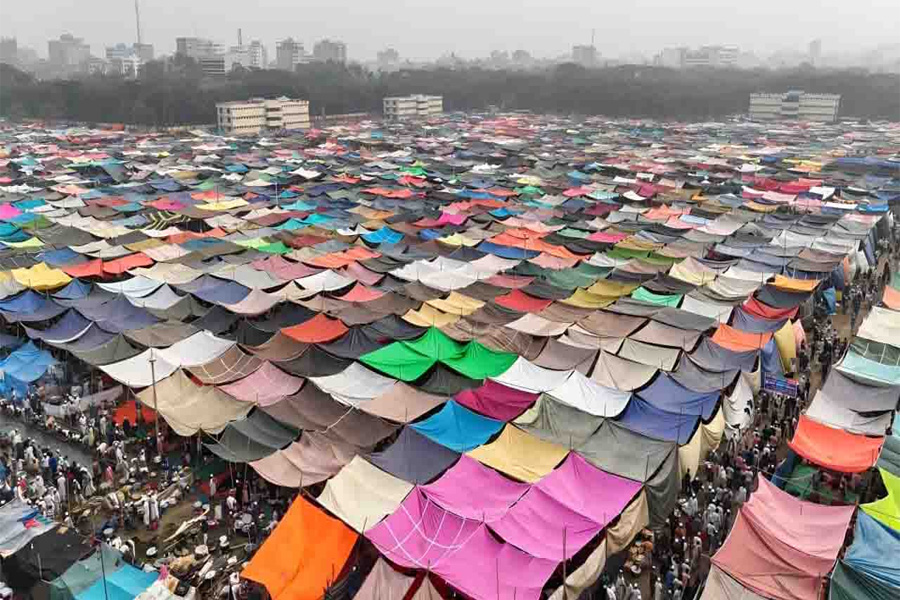 টঙ্গীতে ৫ দিনব্যাপী জোড় ইজতেমা শুরু