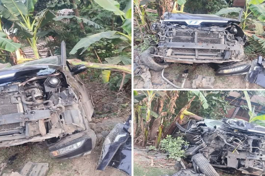 কুড়িগ্রাম-২ আসনের এমপির গাড়ি বিধ্বস্ত, আহত-৩