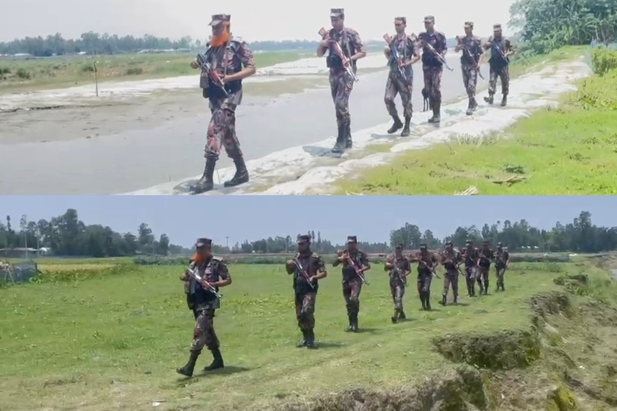 কুড়িগ্রামের ১৯৮ কিলোমিটার সীমান্তে বিজিবির কড়া নজরদারি