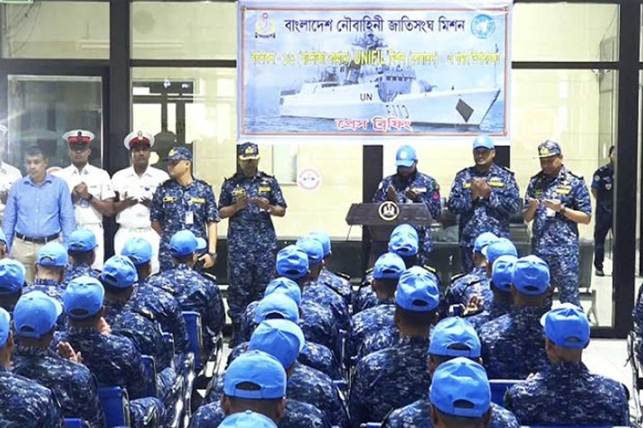 জাতিসংঘ শান্তিরক্ষা মিশনে লেবাননে যাচ্ছে নৌবাহিনীর ৮৫ সদস্য