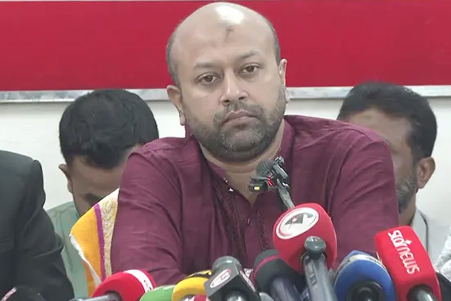 এবি পার্টির মহাসচিব ব্যারিস্টার আসাদুজ্জামান ফুয়াদ। ফাইল ছবি