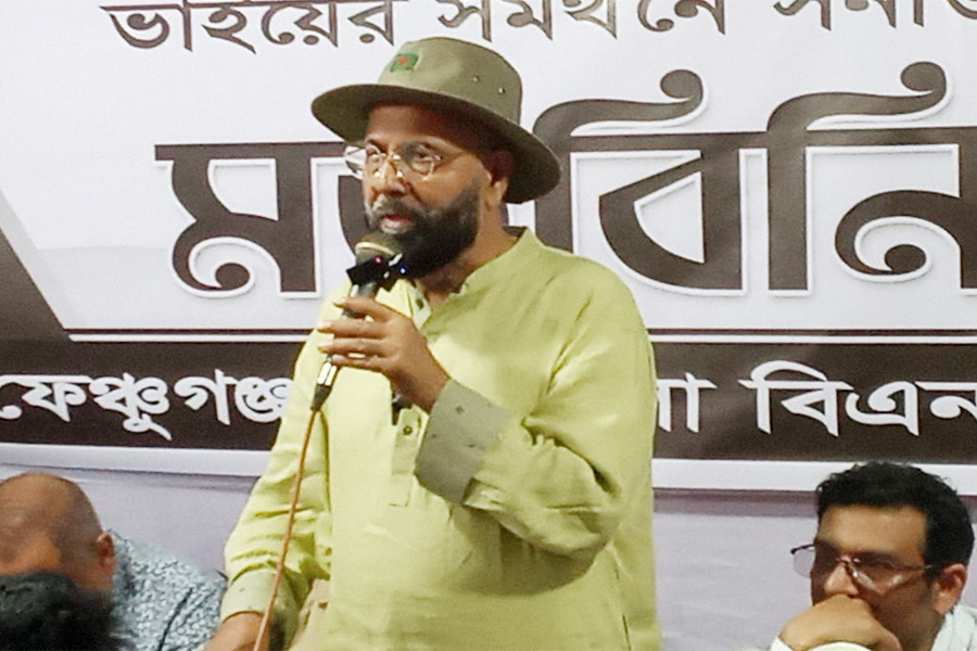 ফেঞ্চুগঞ্জে সনাতন ধর্মাবলম্বীদের সঙ্গে মতবিনিময়ে এম এ মালিক