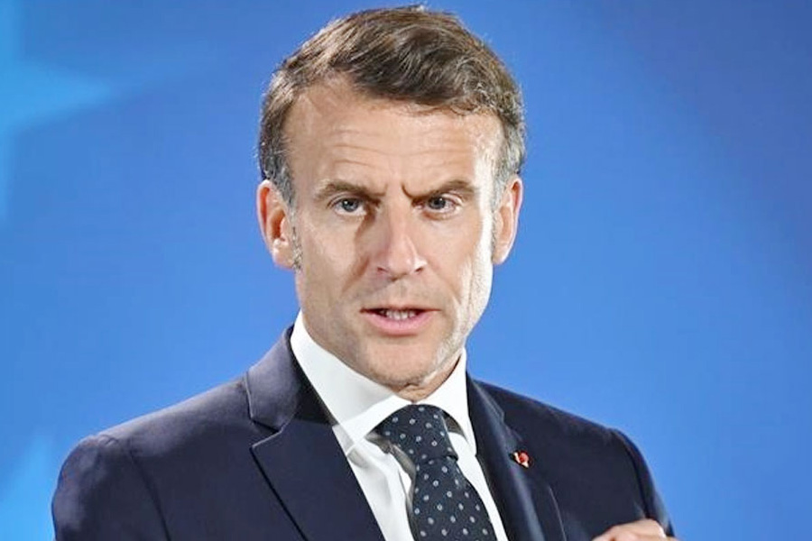 গাজায় যুদ্ধবিরতি, দ্বি-রাষ্ট্র সমাধানে অনড় ম্যাক্রোঁ