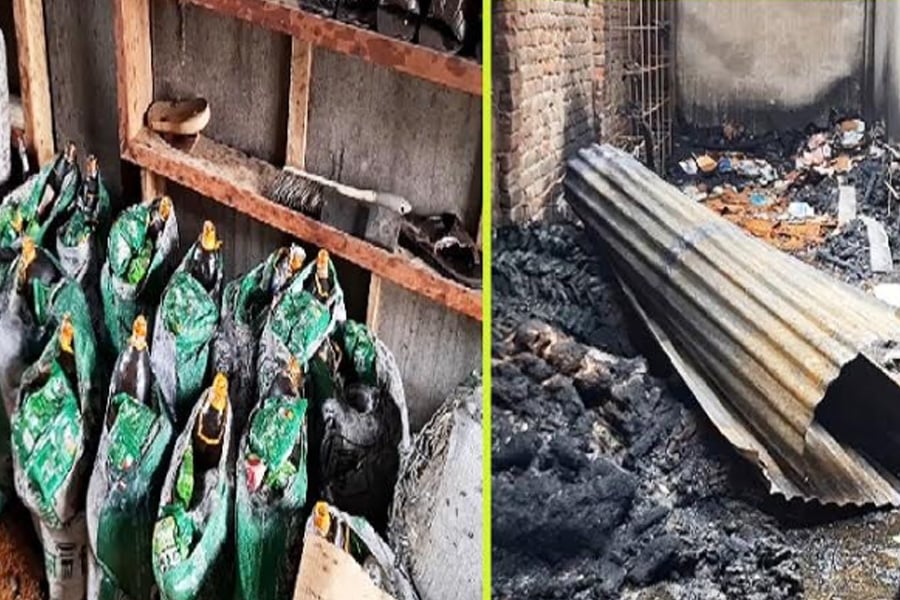 মাদারীপুরে টিসিবির গুদামে আগুন, ক্ষয়ক্ষতি ১০ লাখ টাকা