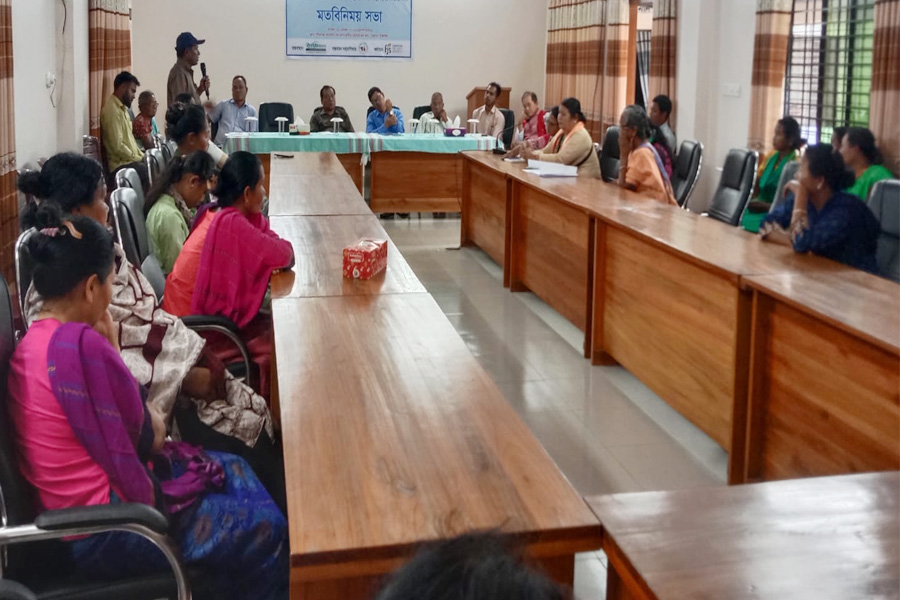 মধুপুরে নারী ও কিশোরীদের অধিকার সুরক্ষায় মতবিনিময় সভা অনুষ্ঠিত