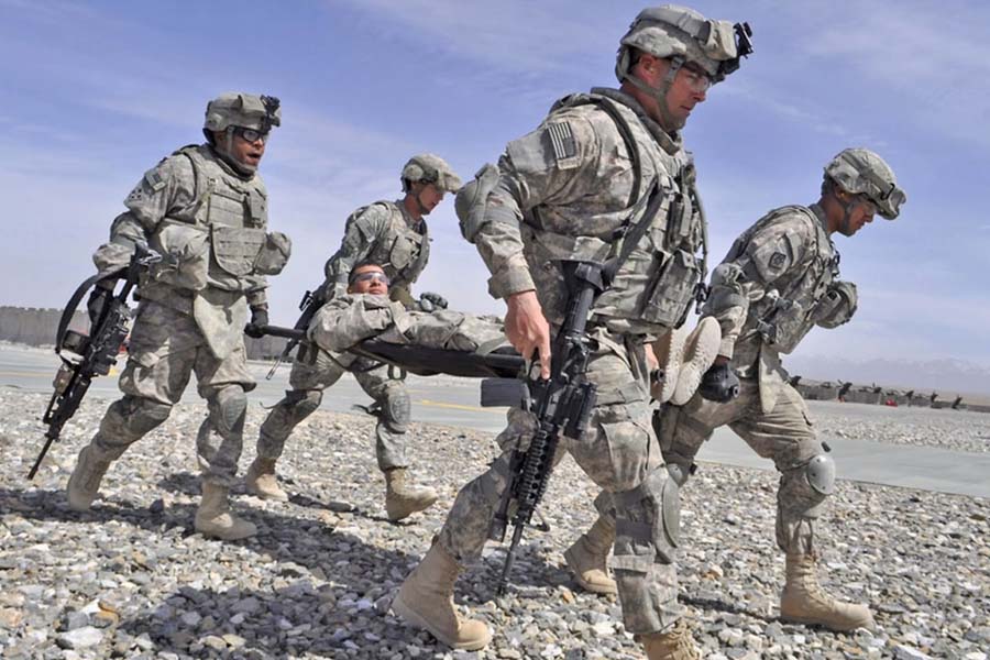 বেশ কয়েকজন মার্কিন সেনা আটক