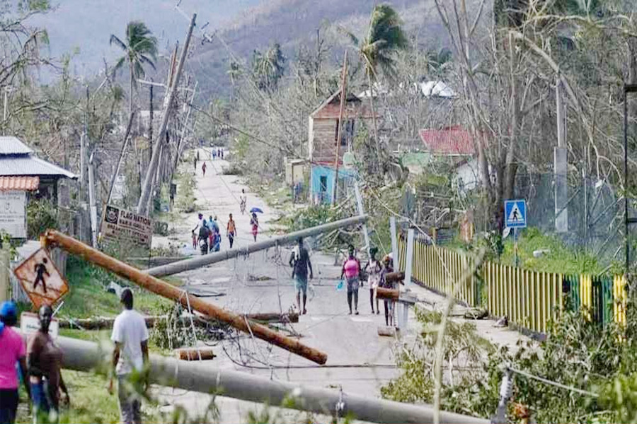 মেলিসার তাণ্ডবে ভেঙেপড়ল ক্যারিবীয় দ্বীপপুঞ্জ, মৃত ২৫