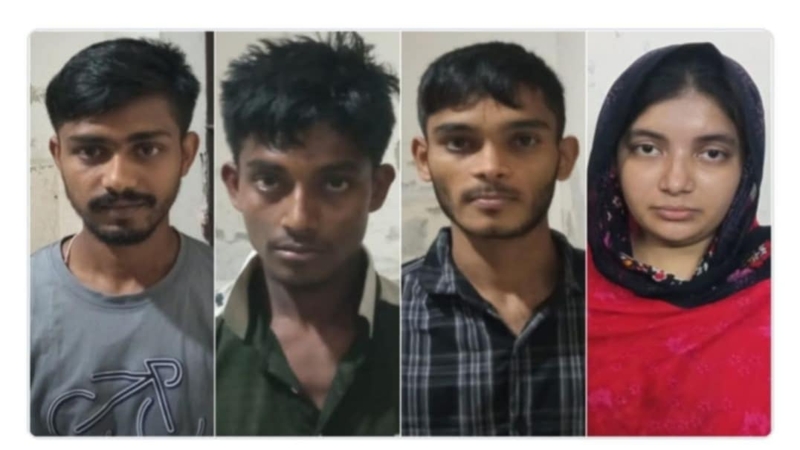 রাজৈরে ১৫০০ পিচ ইয়াবাসহ গ্রেপ্তার ৪
