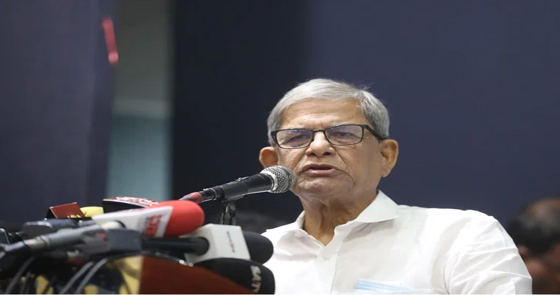 শেখ হাসিনার পালিয়ে যাওয়ার মধ্য দিয়ে গণতন্ত্র শৃঙ্খলমুক্ত হয়- মির্জা ফখরুল